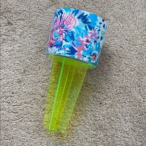Lilly Pulitzer beach cup holder